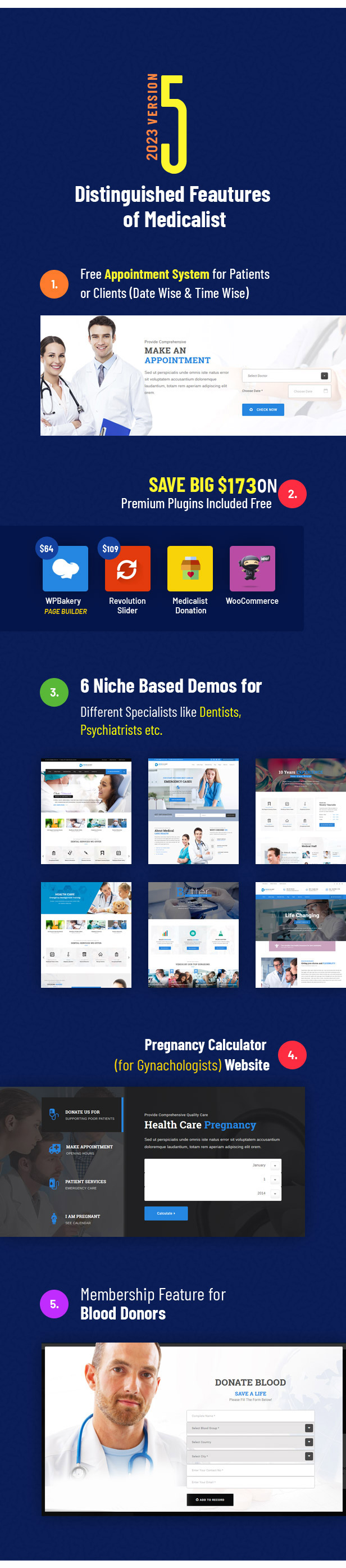 Medicalist - A Medical Theme with Appointment System